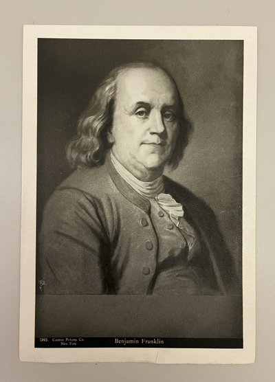 Benjamin Franklin alkotó: Unknown artist