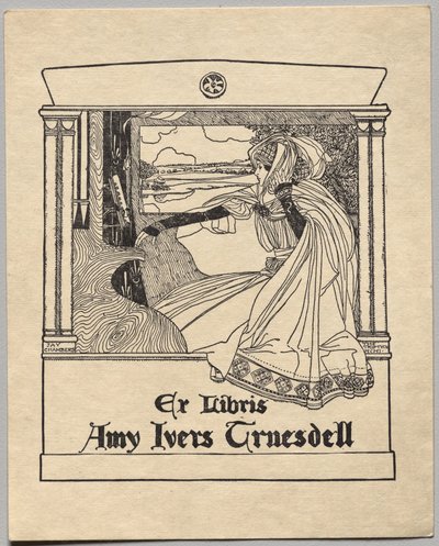 Könyvtábla: Amy Ivers Truesdell alkotó: Unknown artist