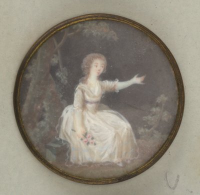 Festett hölgy gomb alkotó: Unknown artist