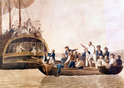 William Bligh (1754 - 1817) kapitány a Bountyról, akit a legénysége elhagyott. alkotó: Unknown artist
