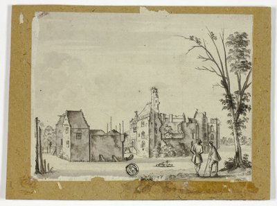Vár a folyón alkotó: Unknown artist