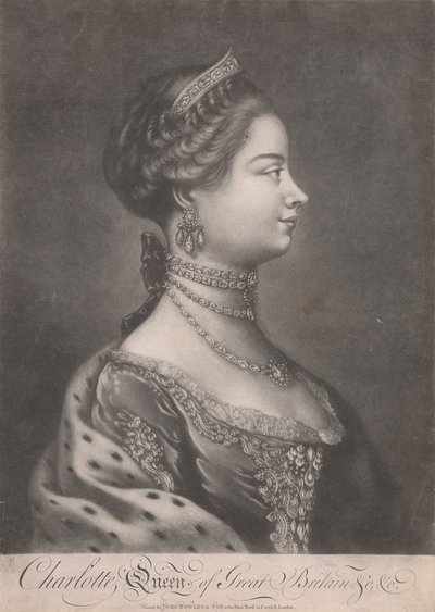 Charlotte, Nagy-Britannia királynője alkotó: Unknown artist