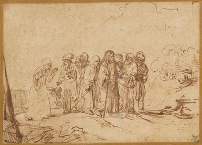 Krisztus és a kánaáni asszony alkotó: Unknown artist