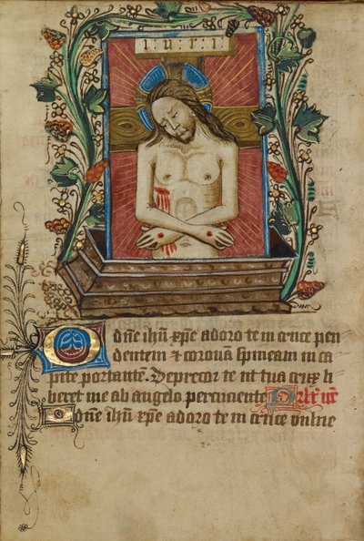 Krisztus mint a fájdalmak embere alkotó: Unknown artist