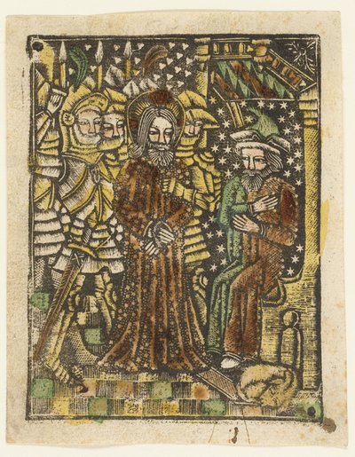 Krisztus Anna előtt alkotó: Unknown artist
