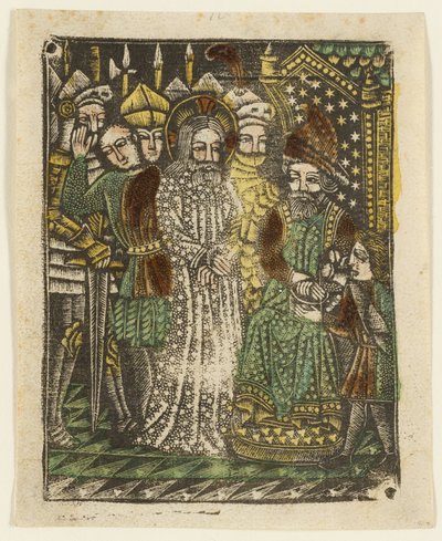 Krisztus Pilátus előtt alkotó: Unknown artist