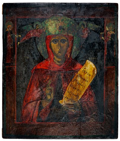 Krisztus pantokrátor, c. 1850 (festés a panelen) alkotó: Unknown artist