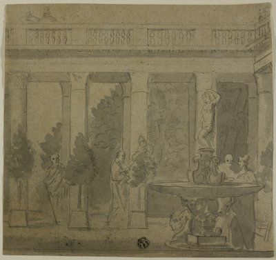 Klasszikus belső jelenet alkotó: Unknown artist