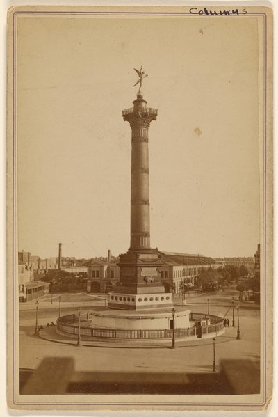 Bastille oszlop alkotó: Unknown artist