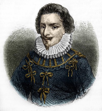 Concino Concini (1575-1617), Horgony marsallja, kalandor és olasz politikus. alkotó: Unknown artist