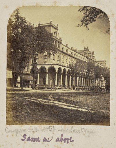 Congress Hall Hotel - Saratoga alkotó: Unknown artist