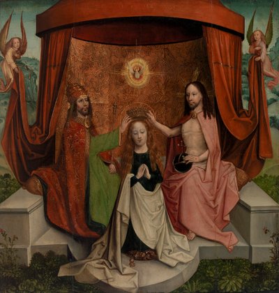 Szűz koronázása alkotó: Unknown artist