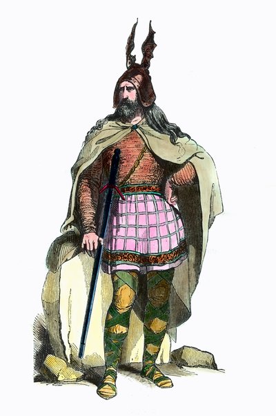 Egy gall séf jelmeze a római uralom alatt alkotó: Unknown artist