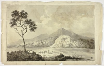 Tehenek a hegyi tónál alkotó: Unknown artist