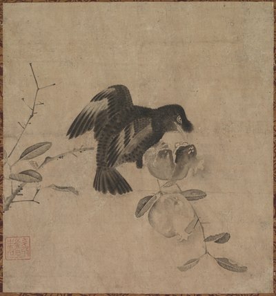 Varjú a gránátalmán alkotó: Unknown artist
