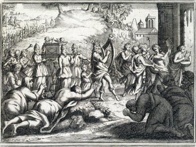 Dávid tánca (Ószövetség). alkotó: Unknown artist