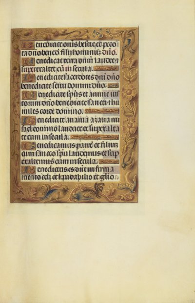 Díszített szöveges oldal alkotó: Unknown artist