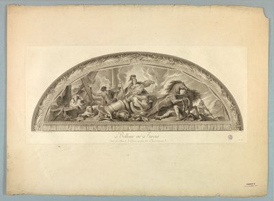 Lebrun és Mignard dekorációi a Versailles-i palotában alkotó: Unknown artist