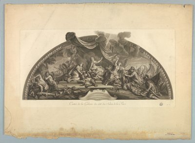 Lebrun és Mignard dekorációi a Versailles-i palotában alkotó: Unknown artist