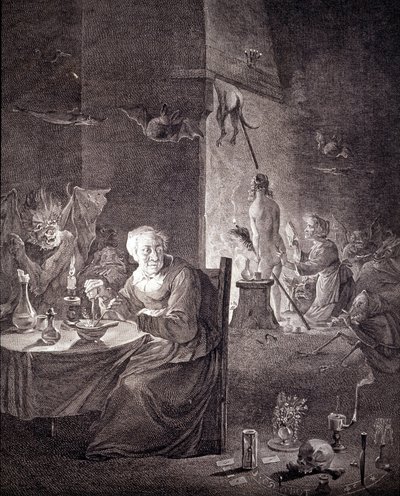 A boszorkányok indulása szombaton való részvételre alkotó: Unknown artist