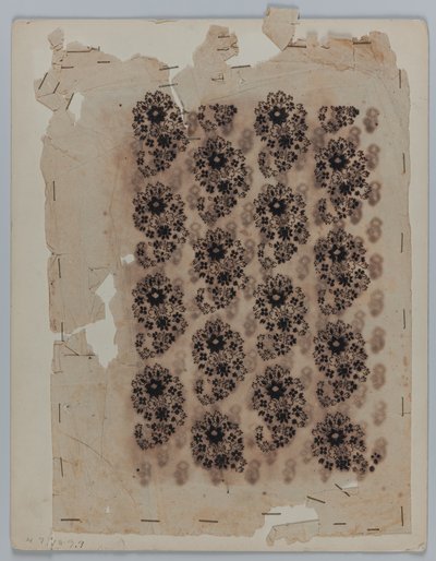 Tervrajz, 18. század vége alkotó: Unknown artist