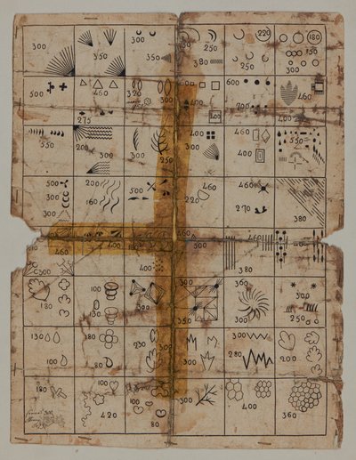 Tervrajz, 18. század vége alkotó: Unknown artist