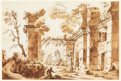Bölcsődei tervezés (betlehem) alkotó: Unknown artist