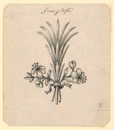 Dizájn virágokhoz hajruhaként alkotó: Unknown artist