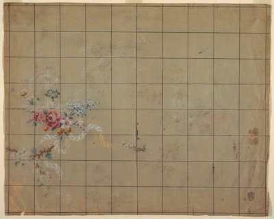 Design for Silk Brocade alkotó: Unknown artist