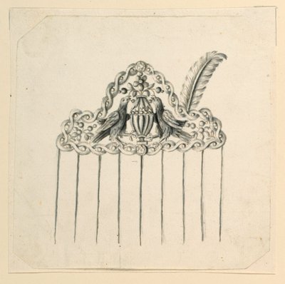 Fésű kialakítása alkotó: Unknown artist