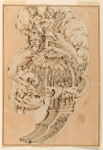 Tervezés dekoratív Burgonethez alkotó: Unknown artist