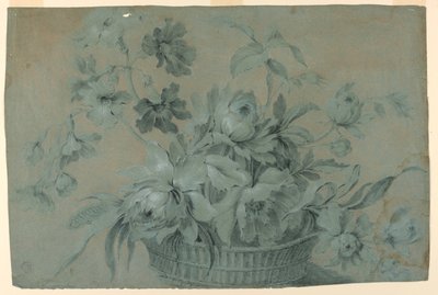 Virágkosár-motívum tervezése alkotó: Unknown artist