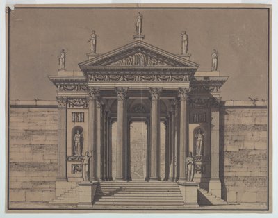 Palotakapu tervezése alkotó: Unknown artist
