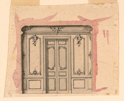 Szalonfal tervezése alkotó: Unknown artist