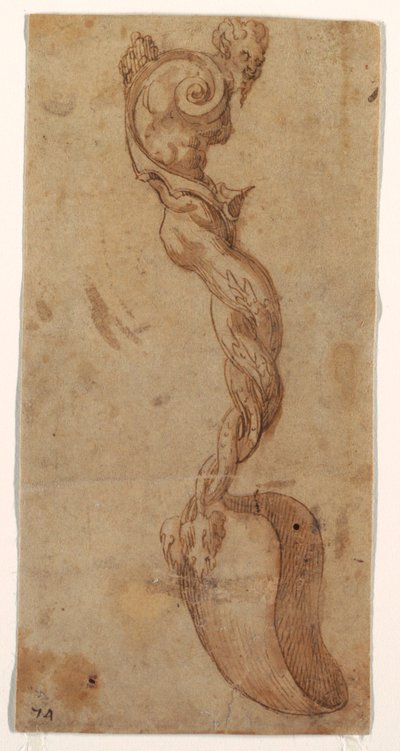 Design for a Serving Spoon   1257958   hu       hungarian Successfully Translated  Original: Vue de la Neva et du palais dete de Pierre I Le Grand (1672-1725), Saint Petersbourg (View of the Neva and the Summer Palace of Peter I) - Peinture de Andrei Yefim alkotó: Unknown artist