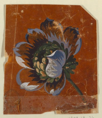 Tervezés szőtt szövethez alkotó: Unknown artist