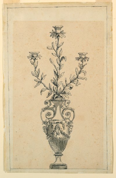 Tervezés gyertyatartóhoz alkotó: Unknown artist