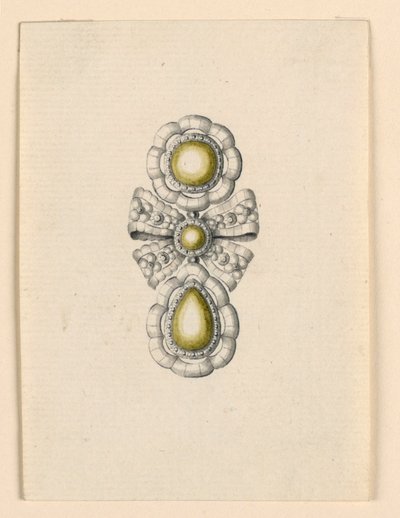 Fülbevaló kialakítása alkotó: Unknown artist