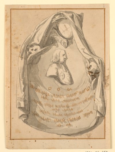 Síremlékmű tervezése egy elöljáró számára alkotó: Unknown artist