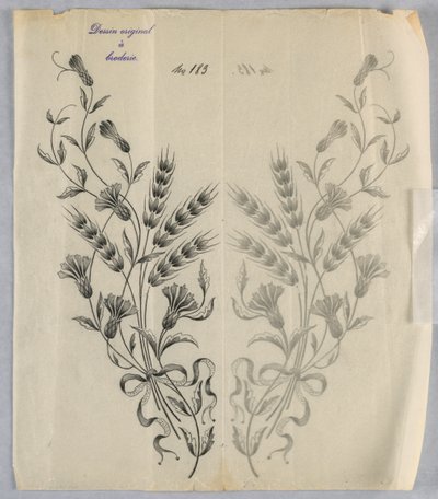 Tervek hímzéshez alkotó: Unknown artist