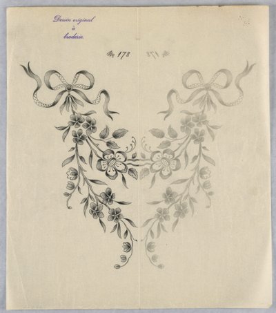 Tervek hímzéshez alkotó: Unknown artist