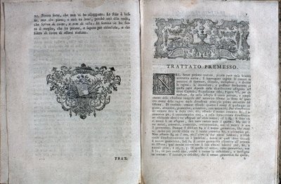 Dupla oldal Giuseppe Tartini zenei szerződéséből alkotó: Unknown artist