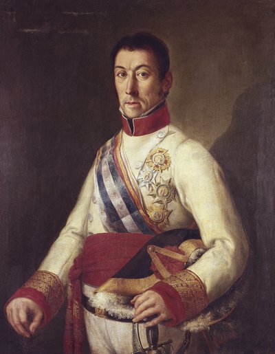 ELIO, Francisco Javier de (1767-1822). Spanyol abszolutista katonaság, Montevideo kormányzója (festmény) alkotó: Unknown artist