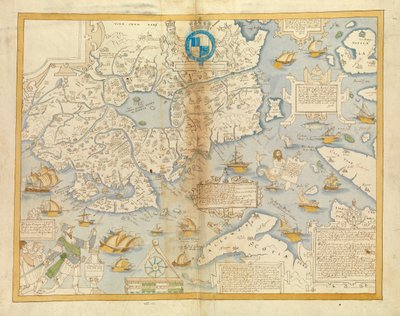Ulster keleti része, 1594-1603 körül (vászonra fektetve) alkotó: Unknown artist