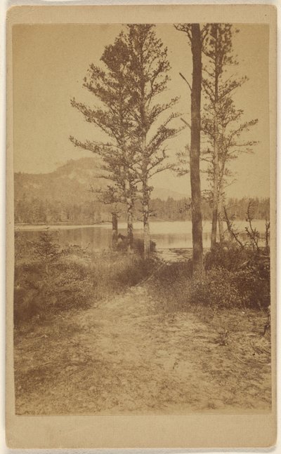 Echo-tó Conway közelében [Wales] alkotó: Unknown artist