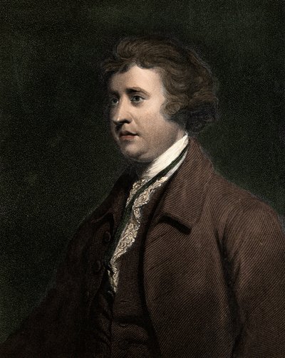 Edmund Burke 1729-1797 - metszet - XIX alkotó: Unknown artist