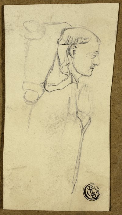 Egy egyházi ember képmása alkotó: Unknown artist