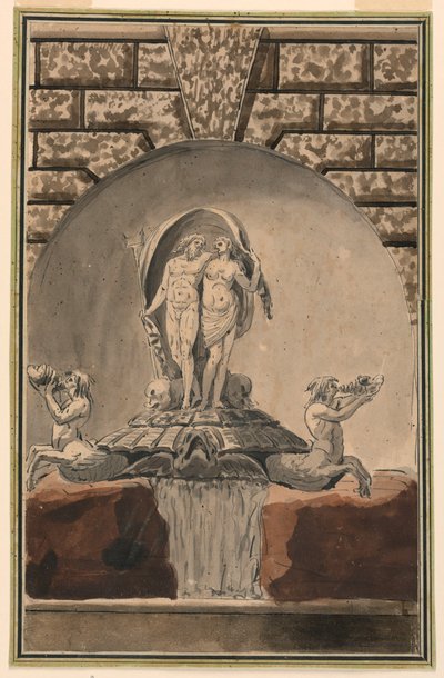 Egy szökőkút magassága alkotó: Unknown artist