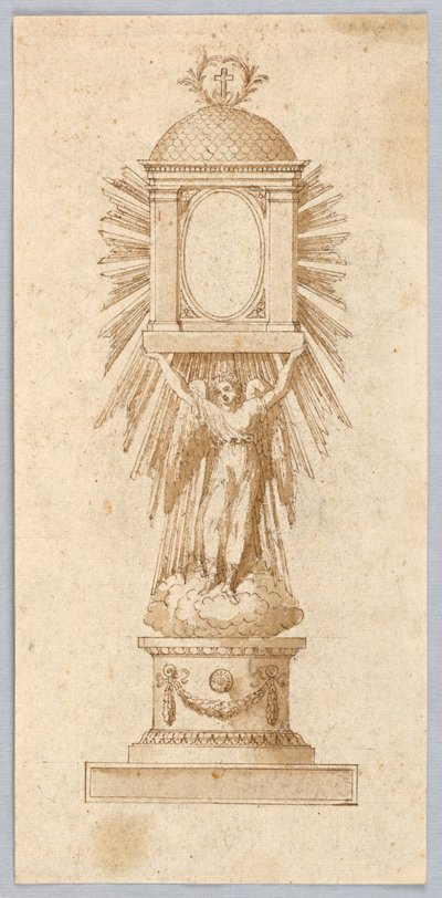 Monstrance felemelkedése alkotó: Unknown artist