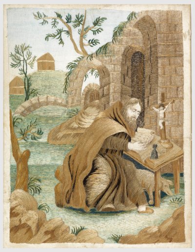 Hímzett kép alkotó: Unknown artist